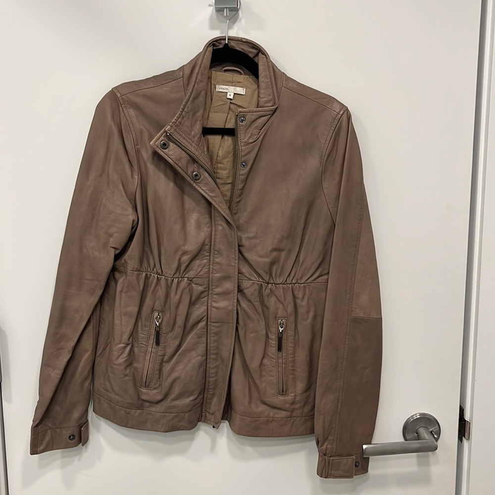 Vince leather jacket